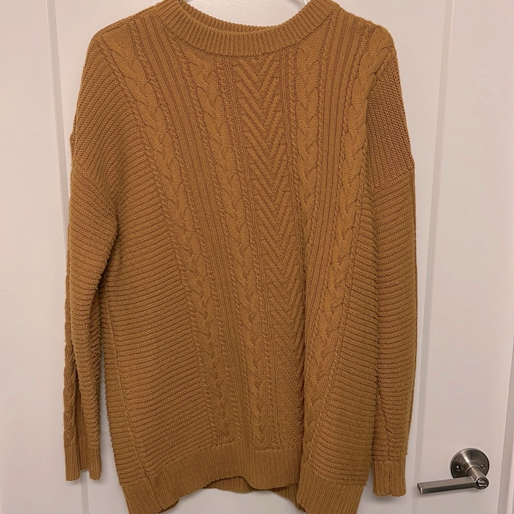 Orange-yellow Sweater